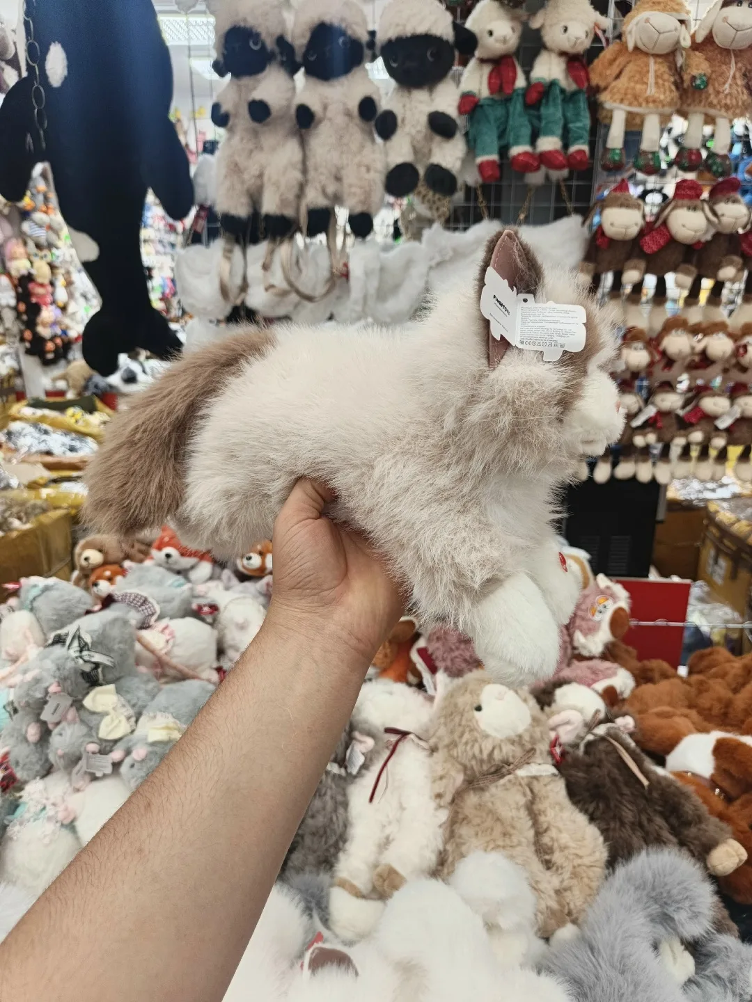 Музыкальная игрушка в форме кошки с шариками — фото 6