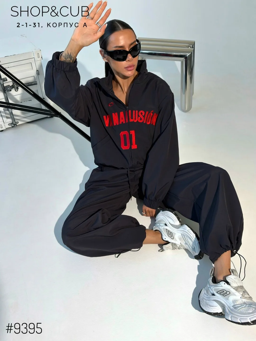 Костюм плащевка Street style S — фото 5