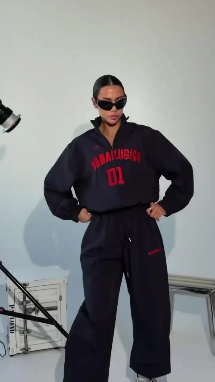 Костюм плащевка Street style S — видео