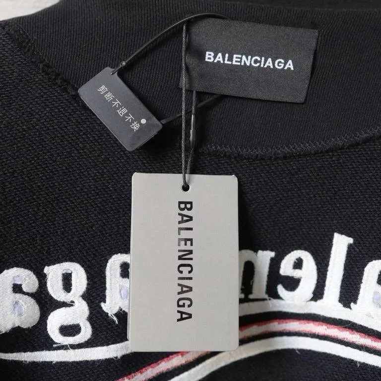 Худи Balenciaga: Забудь про будни, начни жить, джинс — фото 7