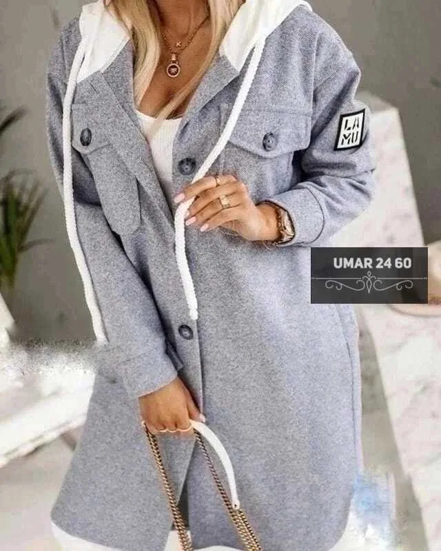 Комбинированные пальто из плотного кашемира Плотная Кашемир — фото 2