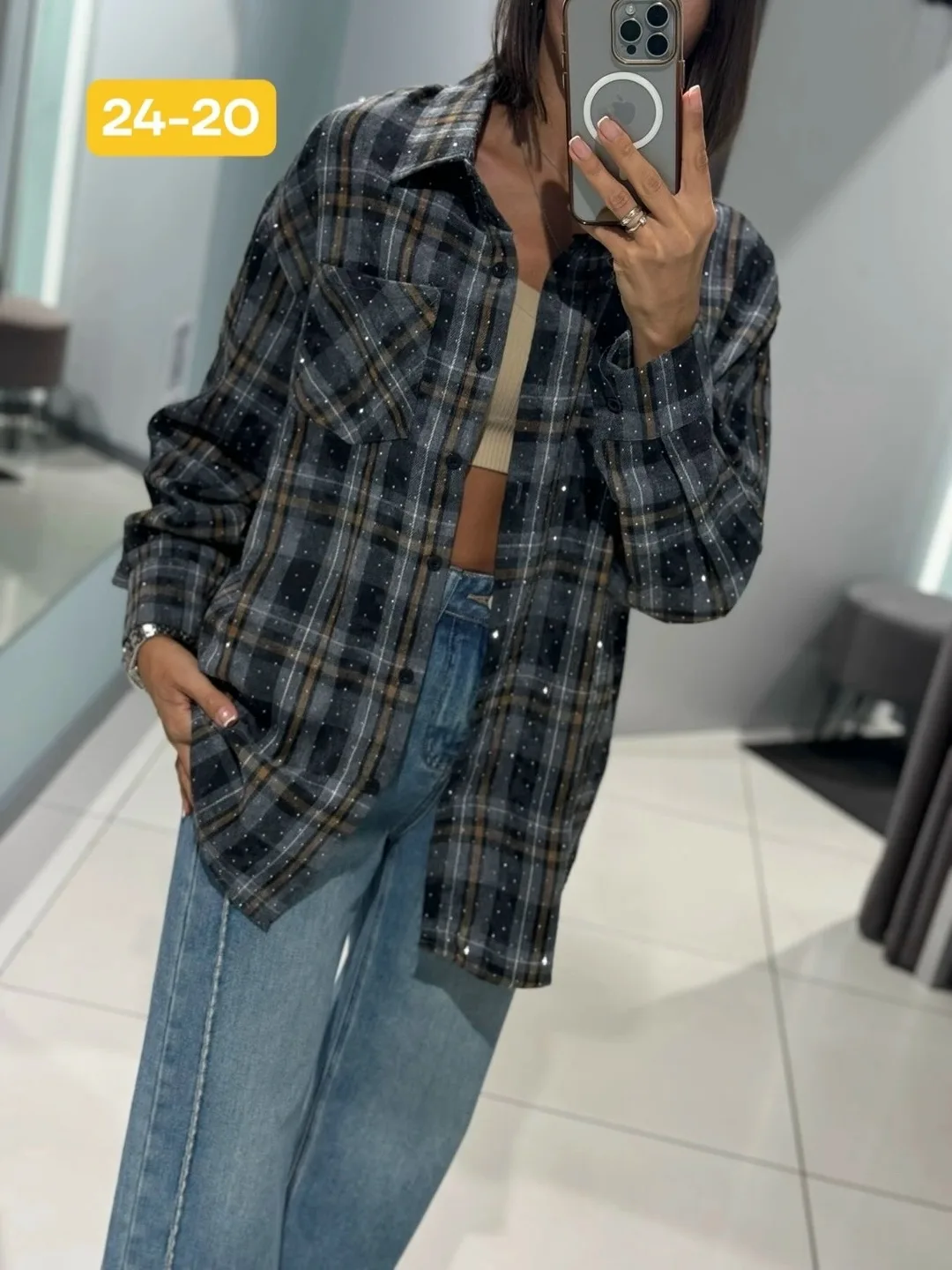 Джинсы Oversize Made In Korea Oversize, хлопок — фото 9
