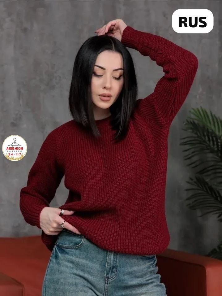 Новинкий вязний кофта — фото 16
