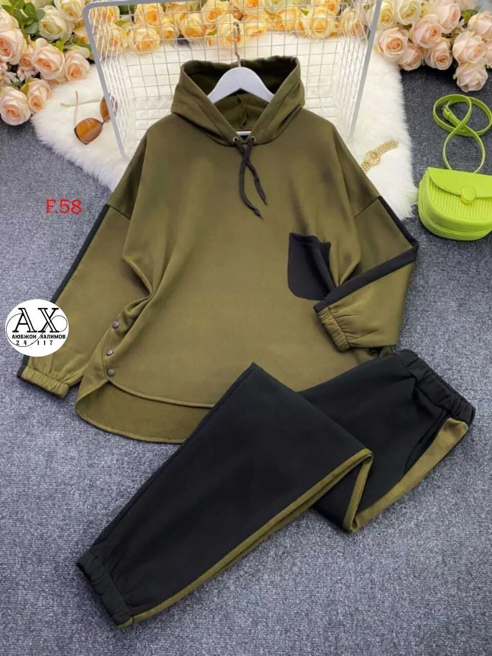 Костюм-двойка сделает ярким и теплым образ — фото 5