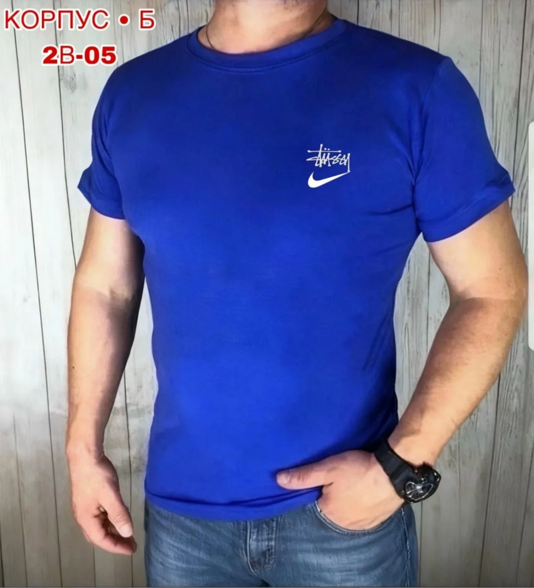 Мужская футболка из натурального хлопка — фото 5