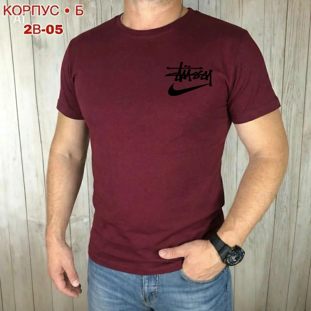 Мужская футболка из натурального хлопка — фото 7