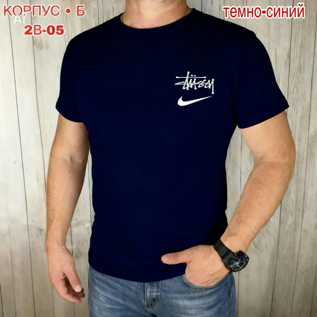 Мужская футболка из натурального хлопка — фото 8