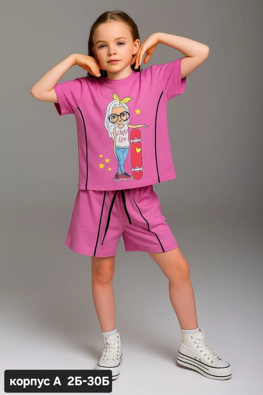 Костюм, хлопок — фото 2