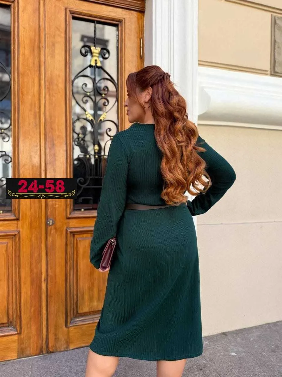 Платье из ткани лапша — фото 5