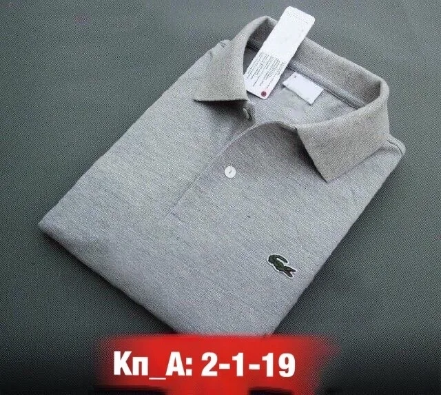 Футболка поло из натурального хлопка — фото 6