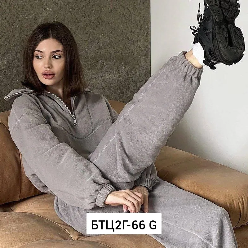 Двухсторонний флисовый костюм двойка — фото 6