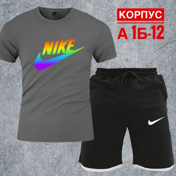 Костюм для мужчин из натурального хлопка — фото 1