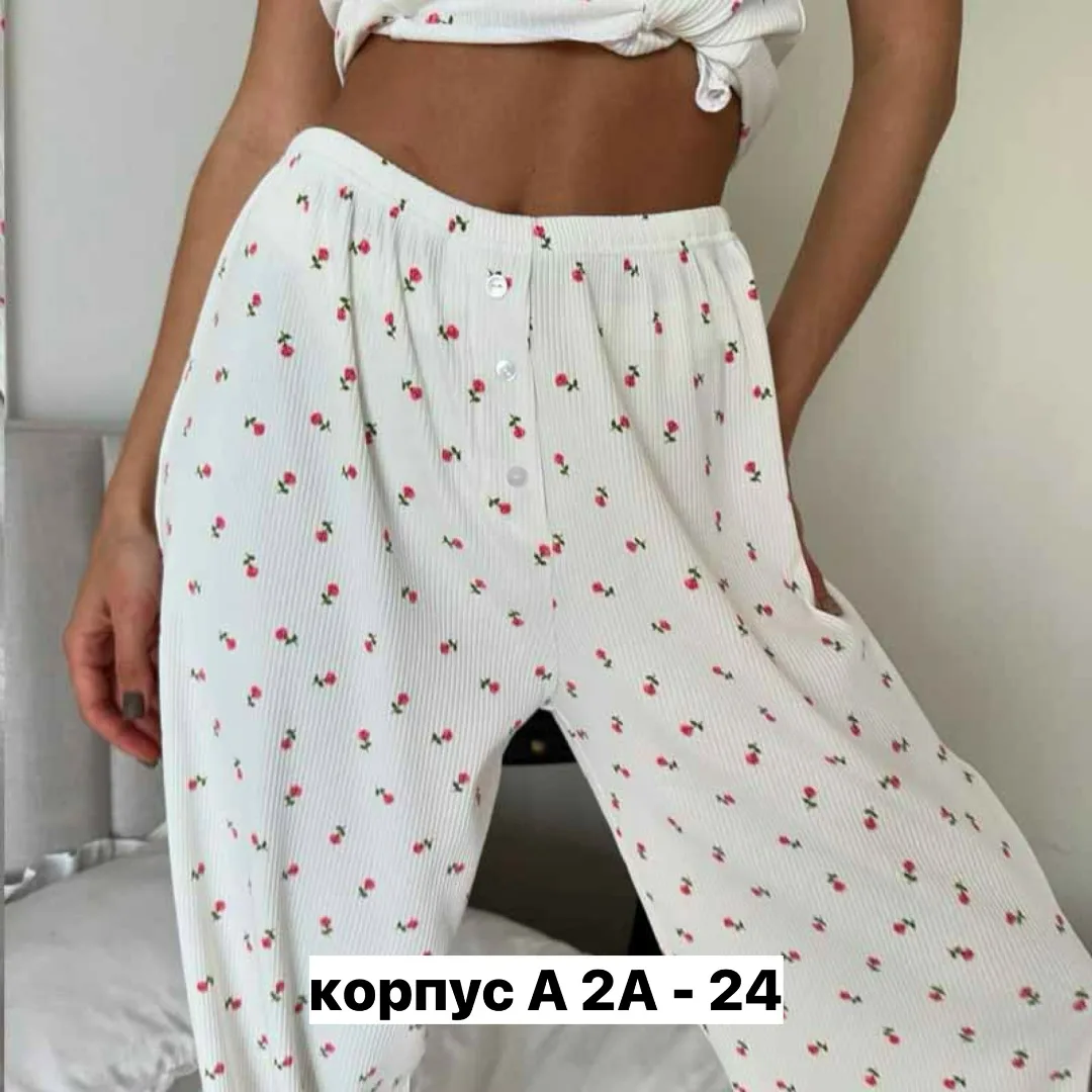 Пижама, рубчик — фото 3