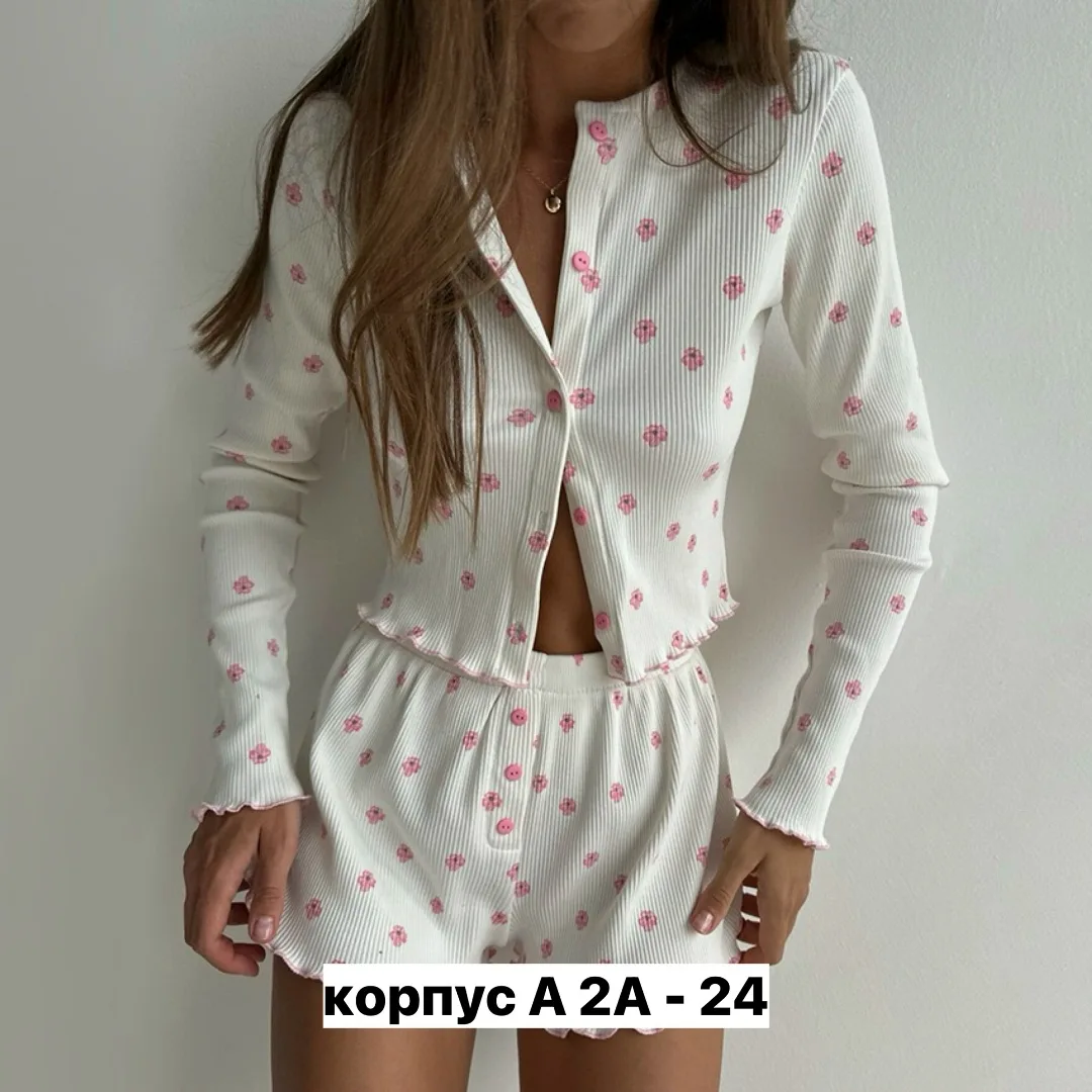 Пижама рубчик — фото 2