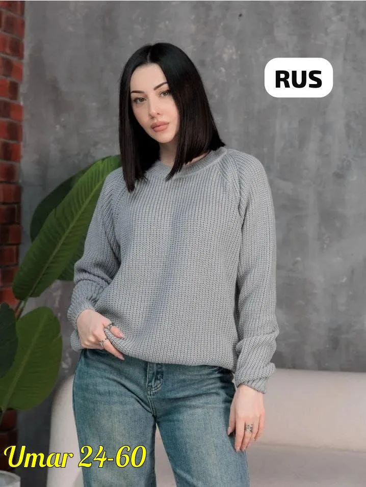 Новинкий вязний кофта — фото 12
