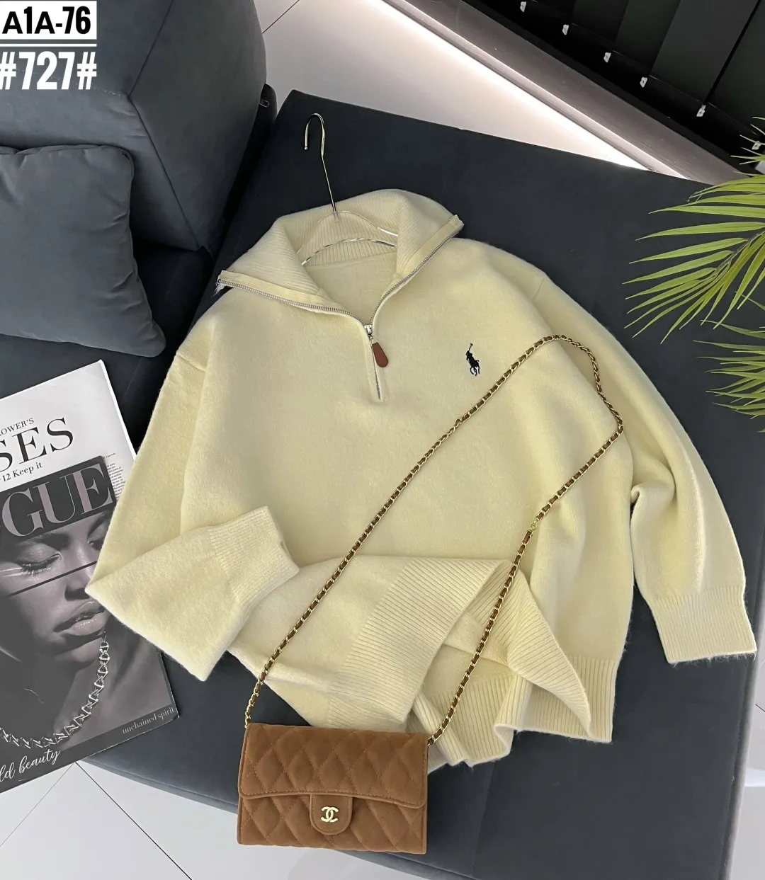 Свитер на замке Polo — фото 1