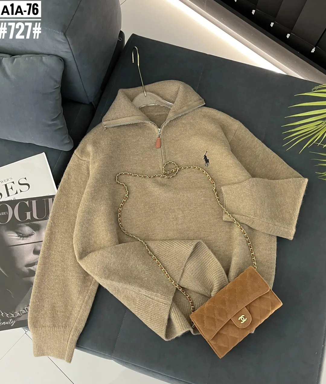 Свитер на замке Polo — фото 9