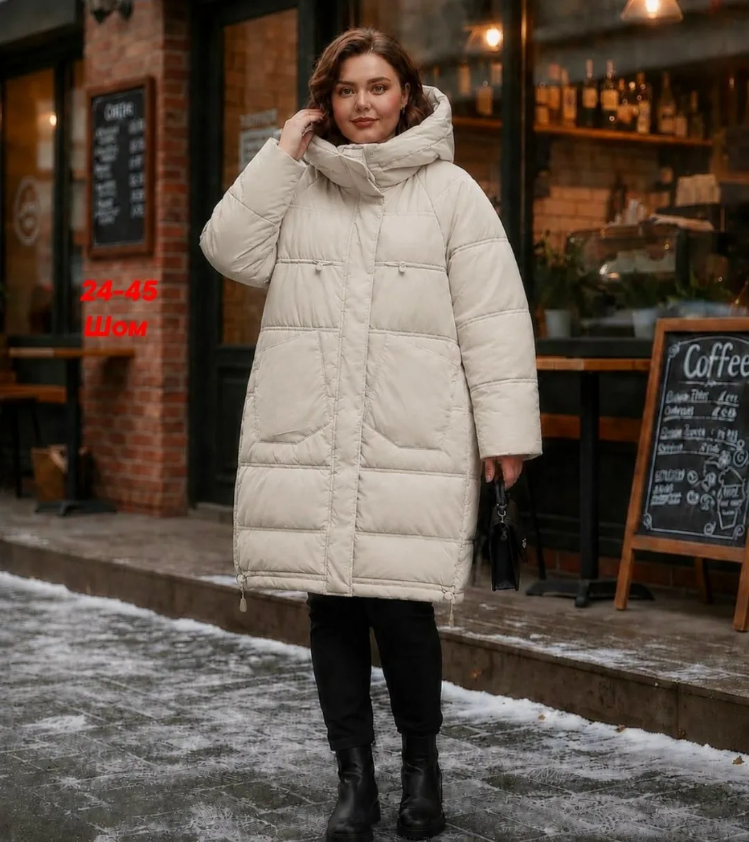 Женская куртка большого размера — фото 2
