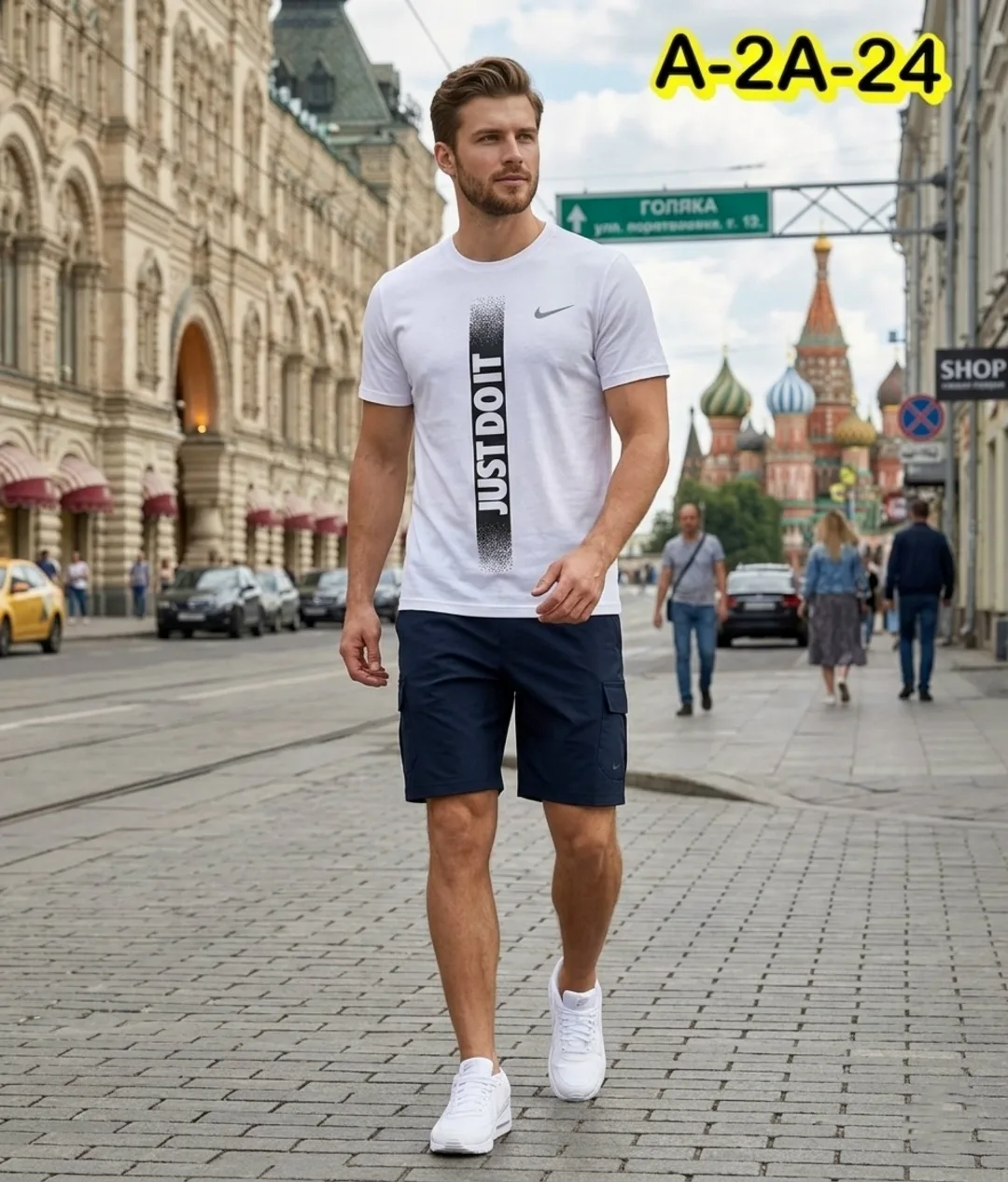 Мужская футболка из натурального хлопка — фото 5