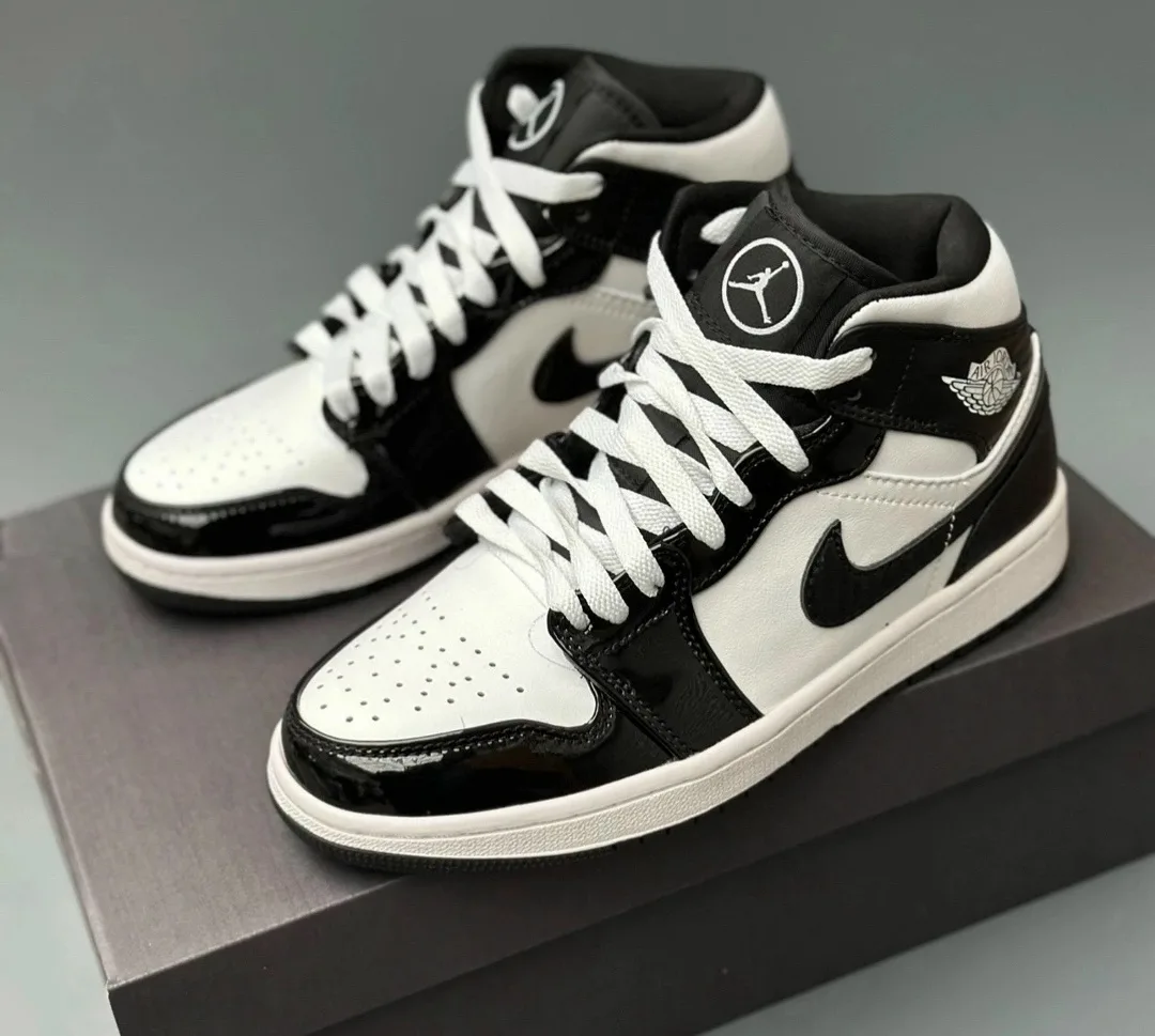 Кожаные кроссовки Air Jordan — фото 19