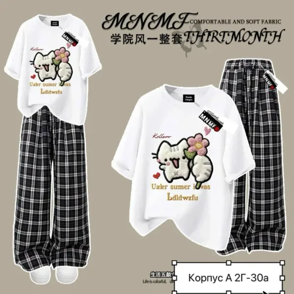 Костюм двойка из двухнитки — фото 1