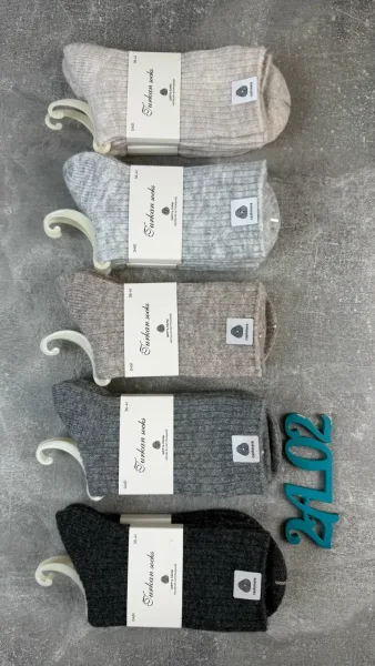 Носки женские лама шерсть — фото 6