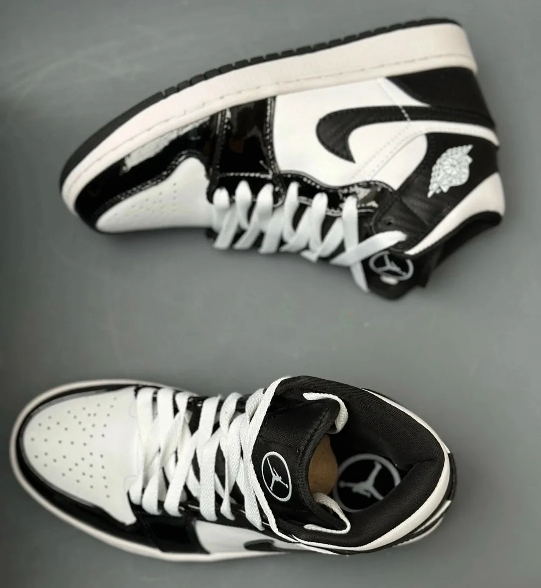 Кожаные кроссовки Air Jordan — фото 18