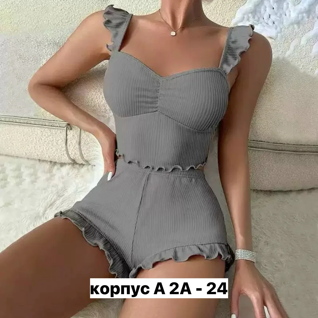 Пижама, рубчик — фото 3