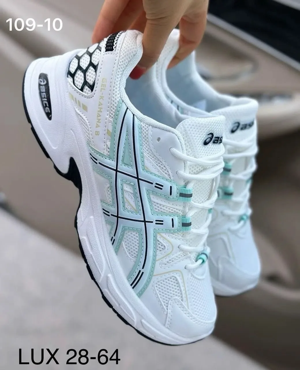 Кроссовки женские ASICS из экокожи — фото 3