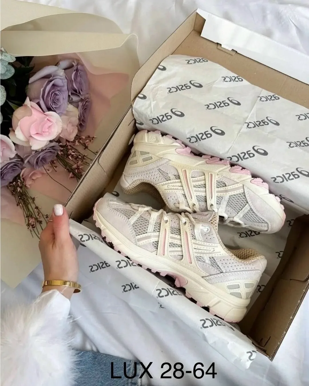 Кеды ASICS Beg из натуральной замши и кожи — фото 3