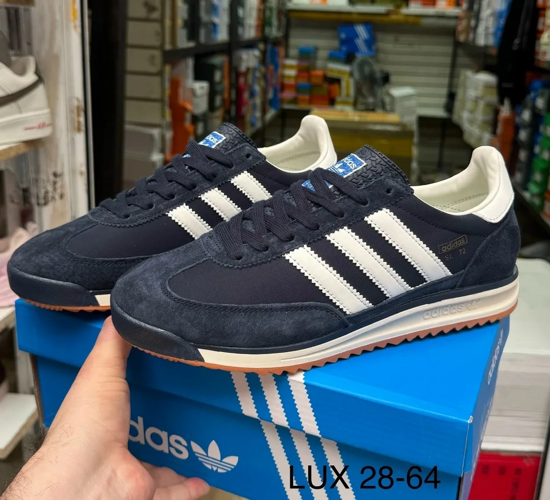 Кроссовки Adidas мужские натуральная замша — фото 5