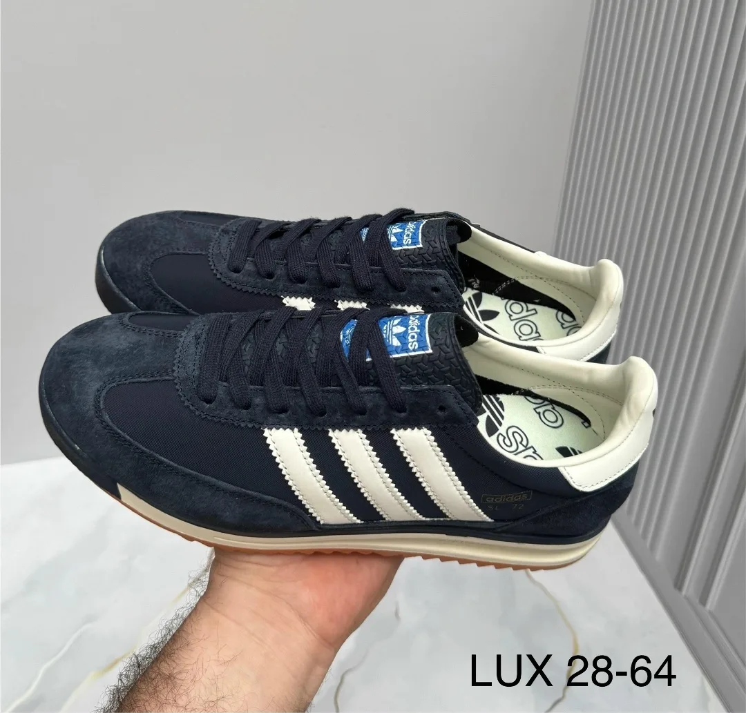 Кроссовки Adidas мужские натуральная замша — фото 7