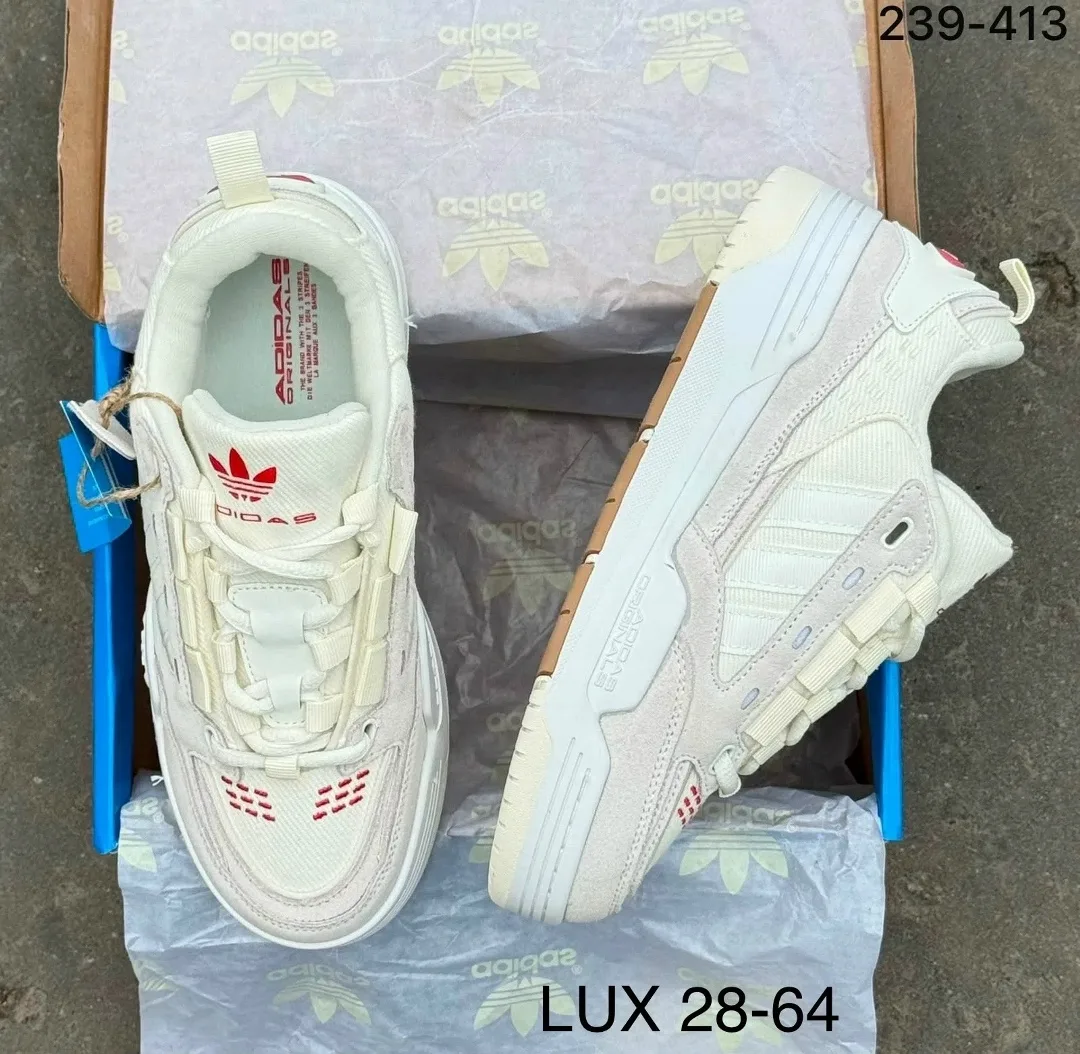 Кеды Adidas из натуральной кожи — фото 2