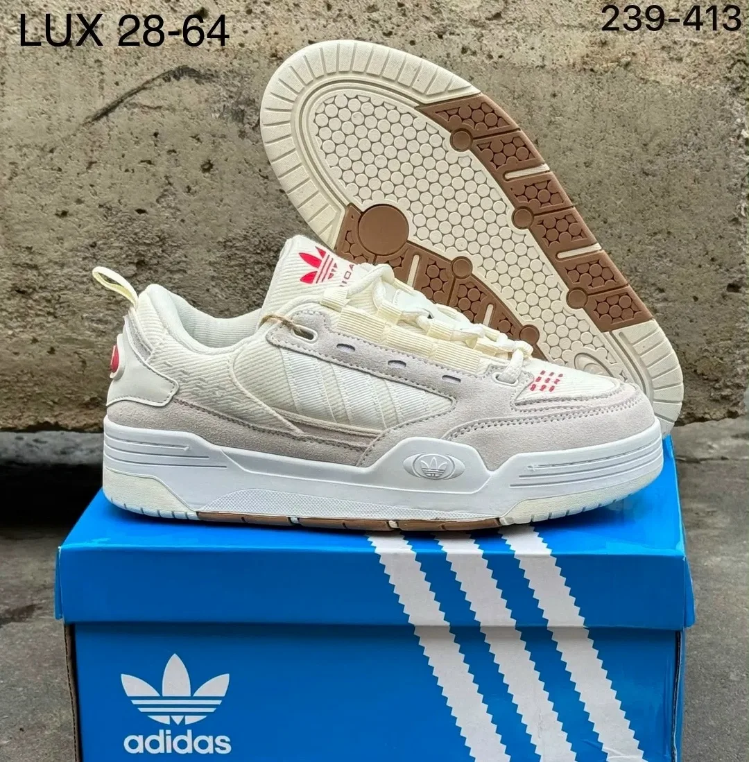 Кеды Adidas из натуральной кожи — фото 5