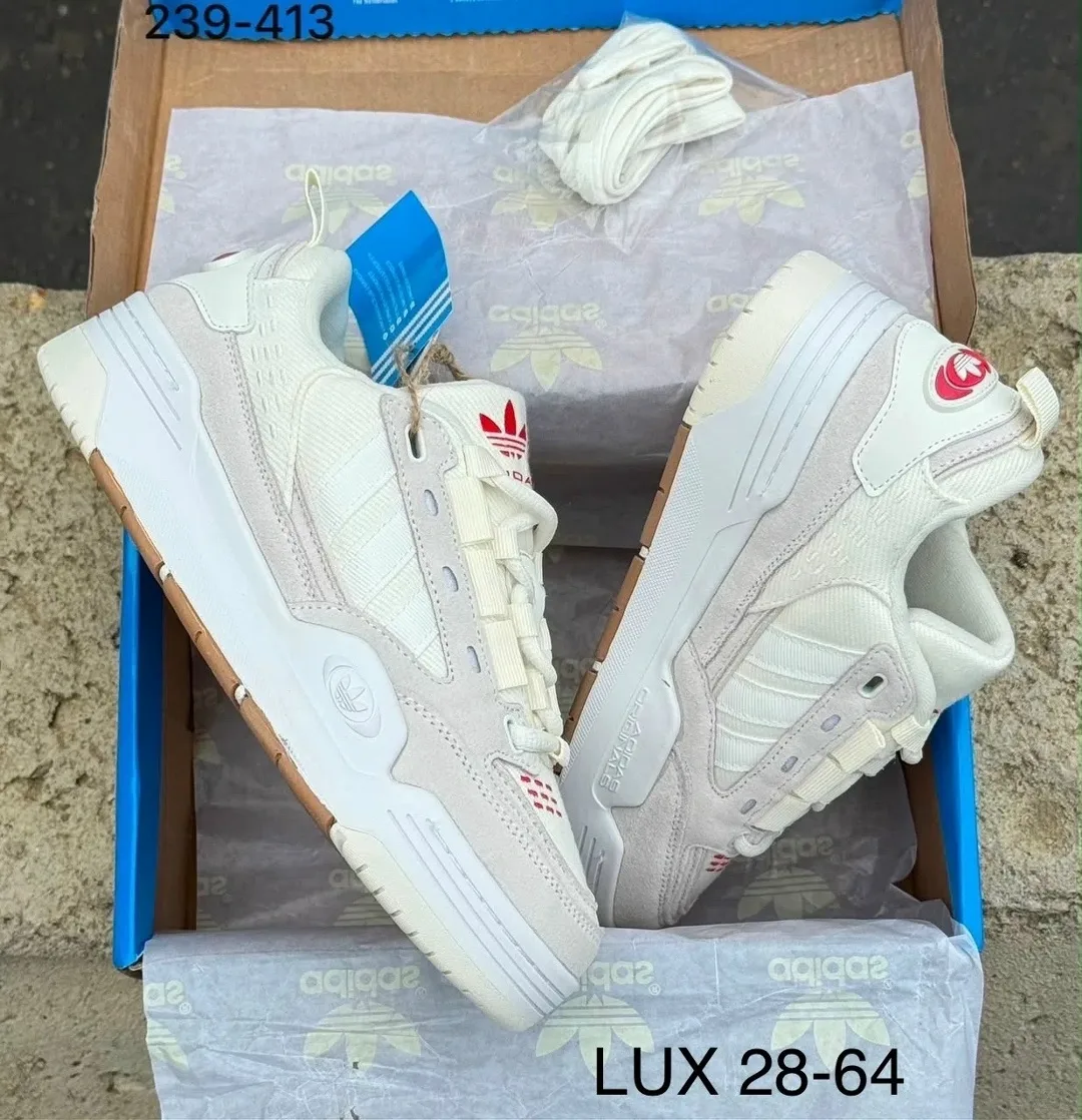 Кеды Adidas из натуральной кожи — фото 6