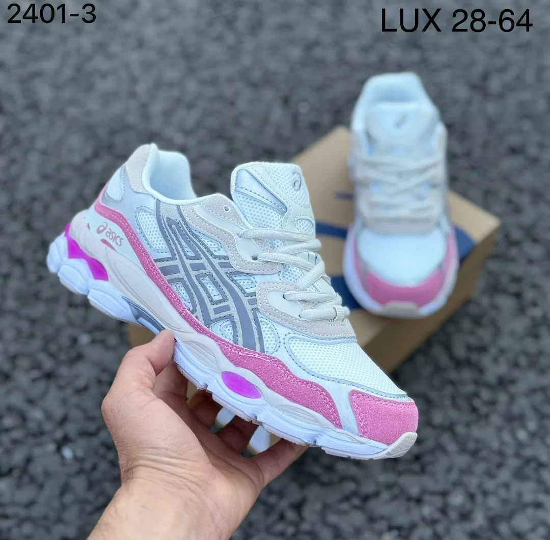 Женские туфли ASICS из натуральной замши — фото 3