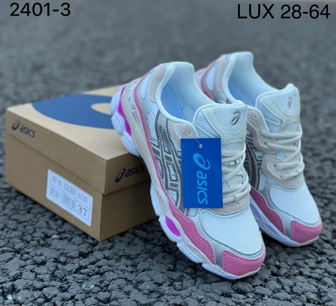 Женские туфли ASICS из натуральной замши — фото 4