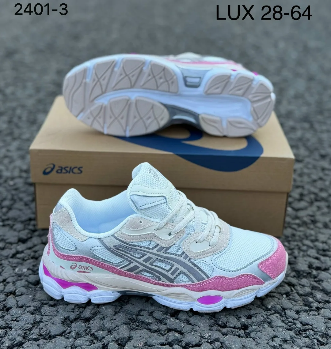 Женские туфли ASICS из натуральной замши — фото 6