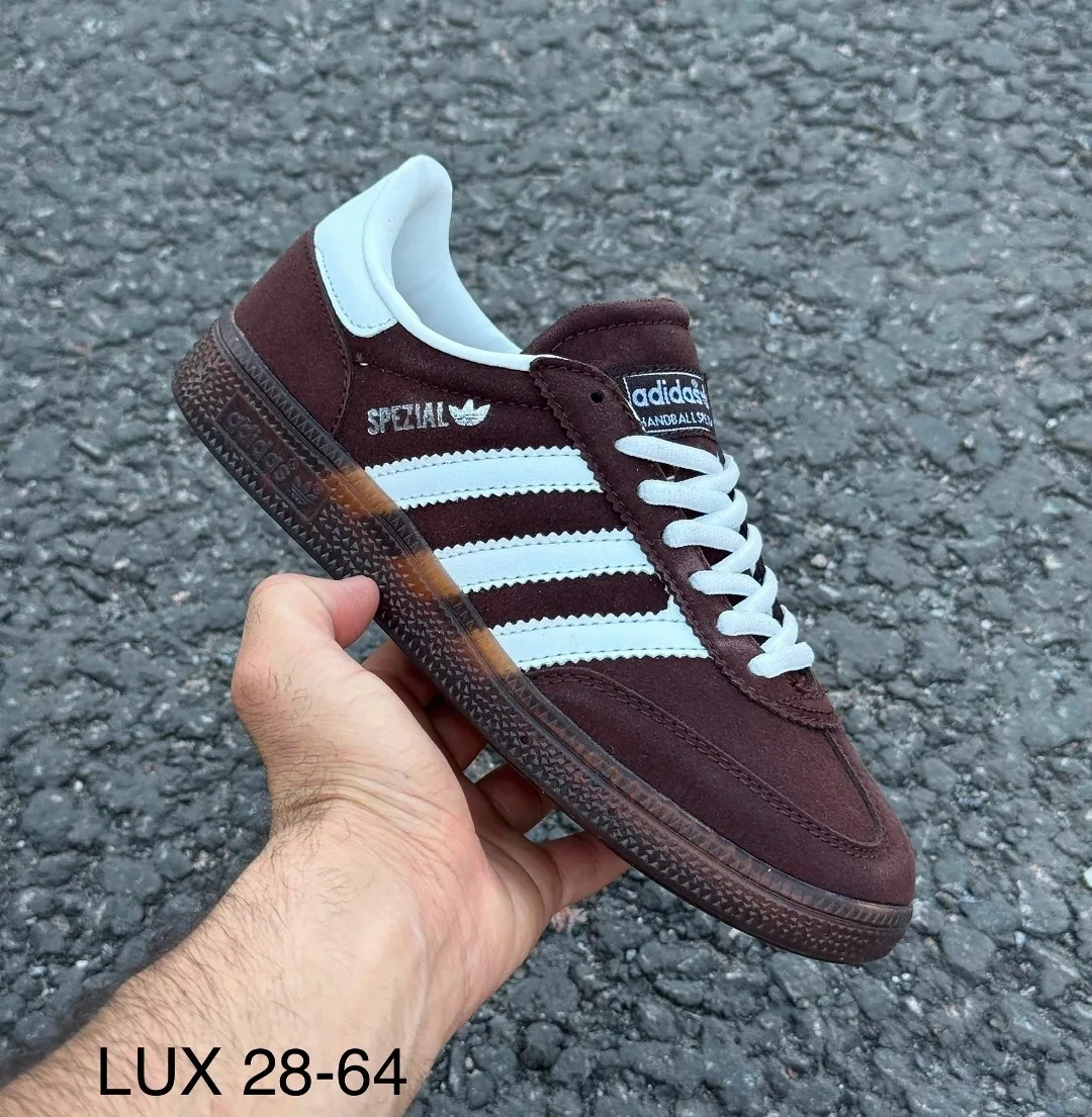 Кроссовки Adidas мужские натуральная замша — фото 7