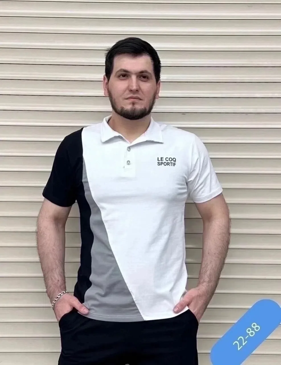 Удобная футболка из натурального хлопка с эластичностью — фото 6