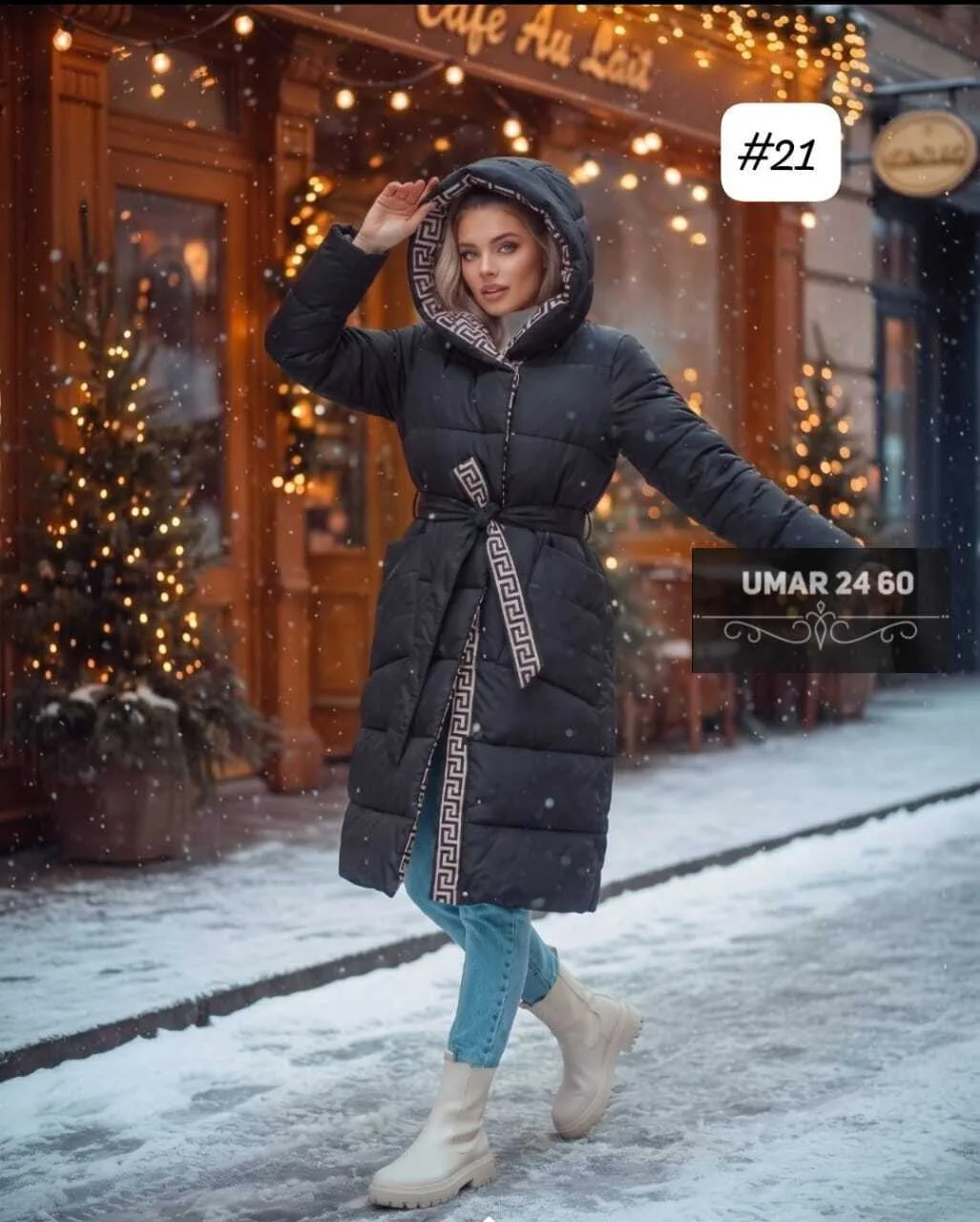 Двухсторонняя зимняя куртка — фото 4