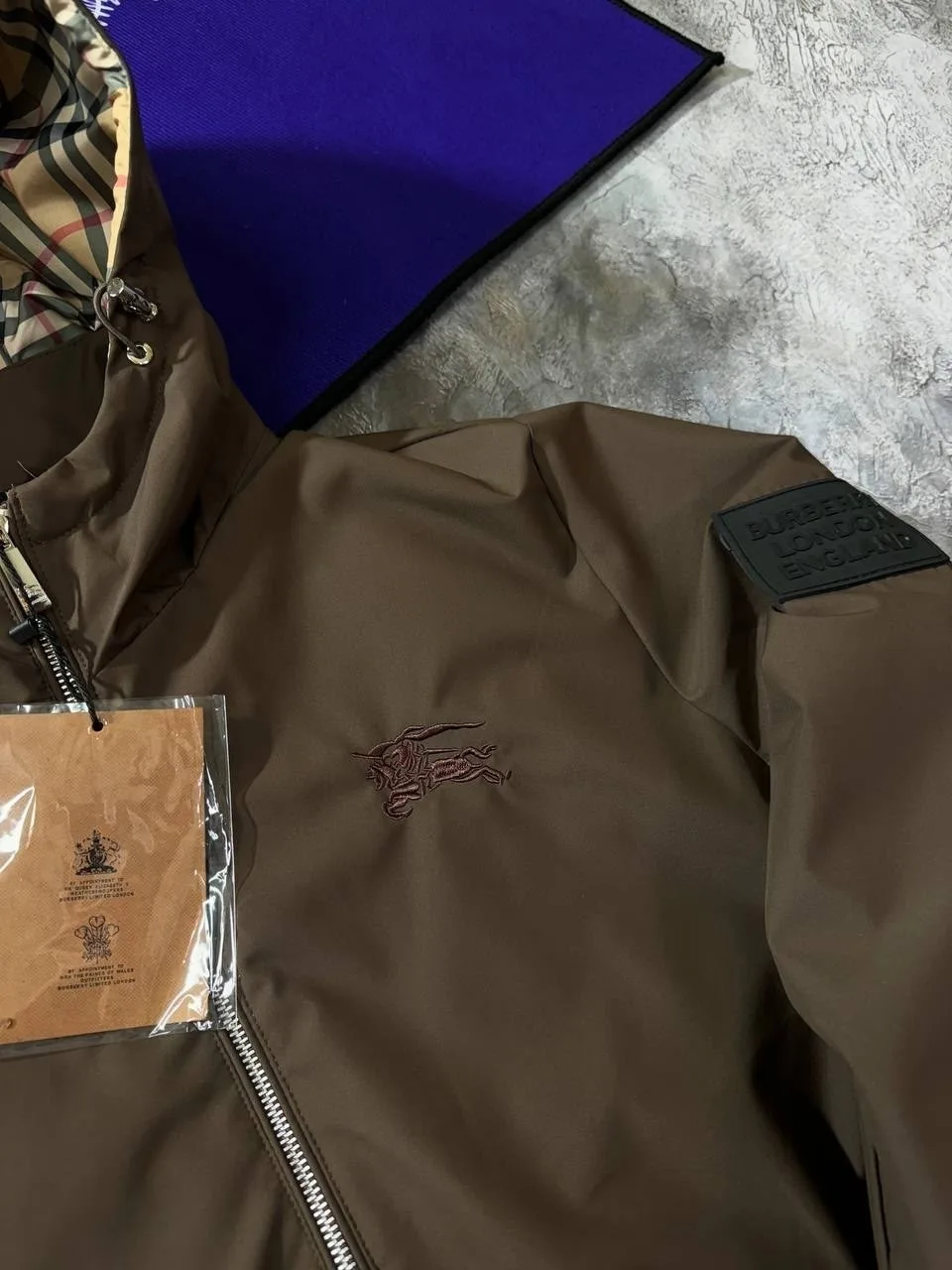 Мужская ветровка от BURBERRY — фото 2