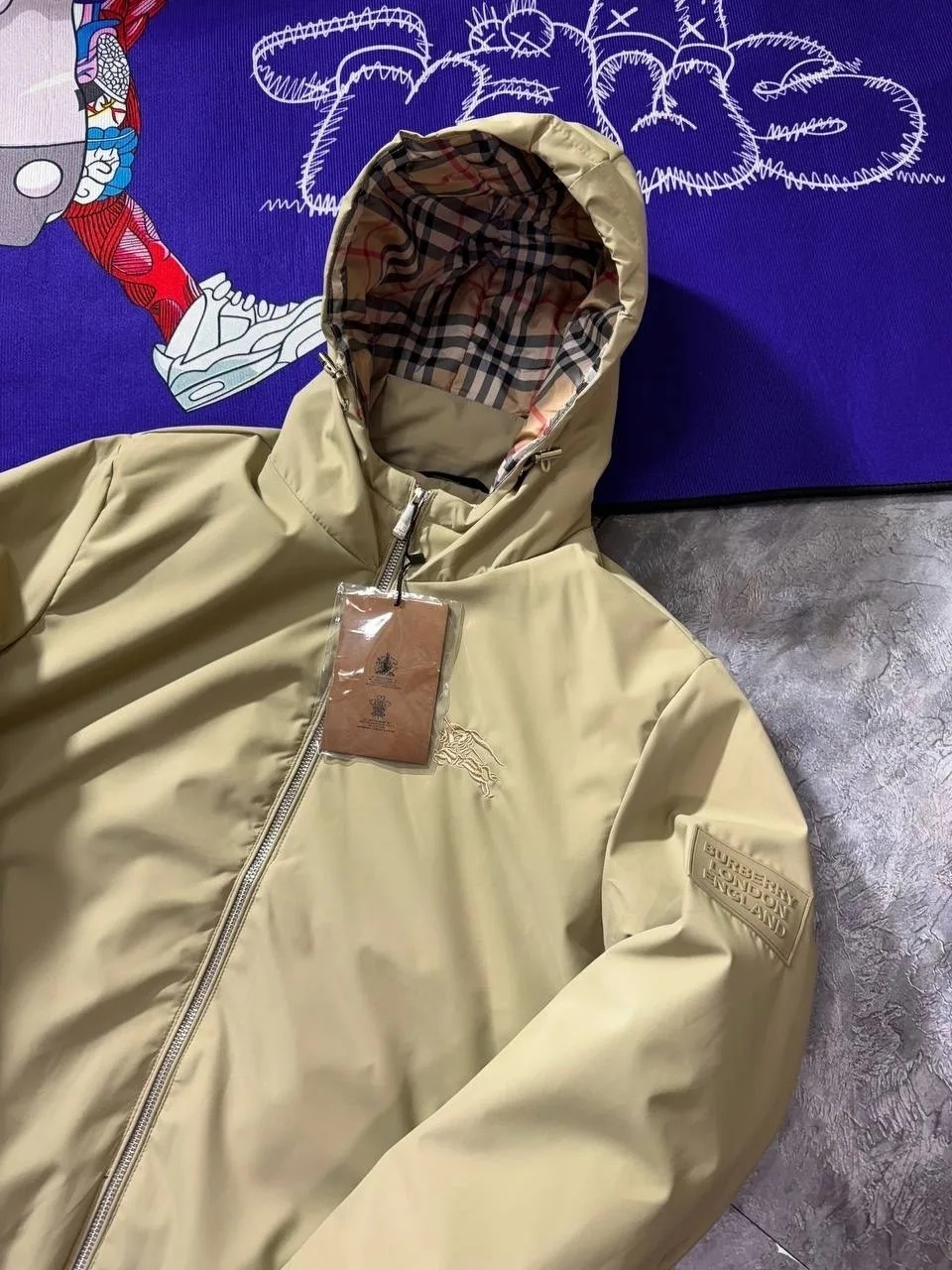 Мужская ветровка от BURBERRY — фото 5