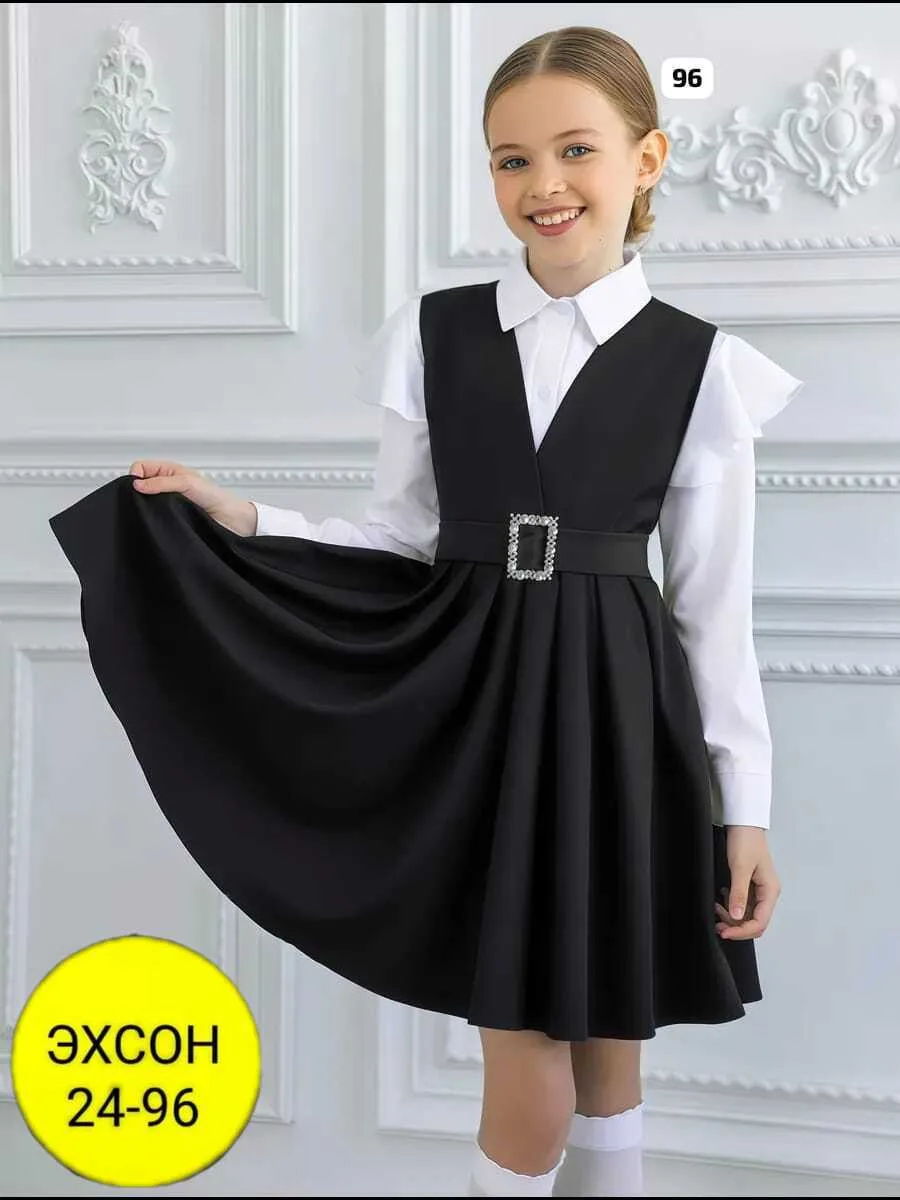 Супер Шикарный школьный костюм двойка — фото 1