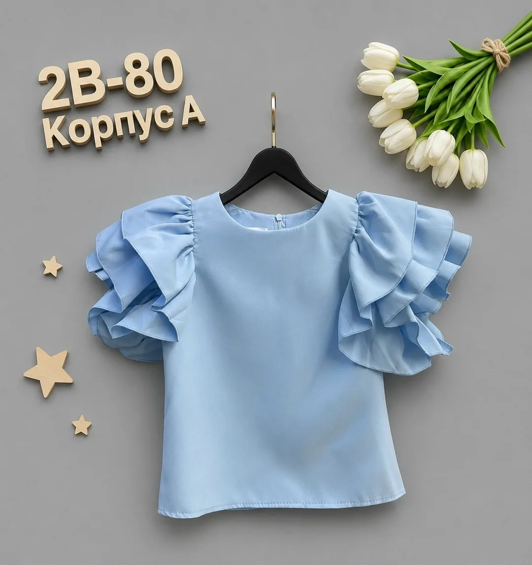 Блузка из хлопка — фото 4