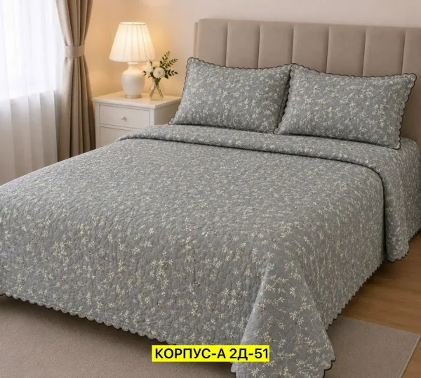 Можно использовать как простыню и как покрывало, а так же накрываться как пледом — фото 1