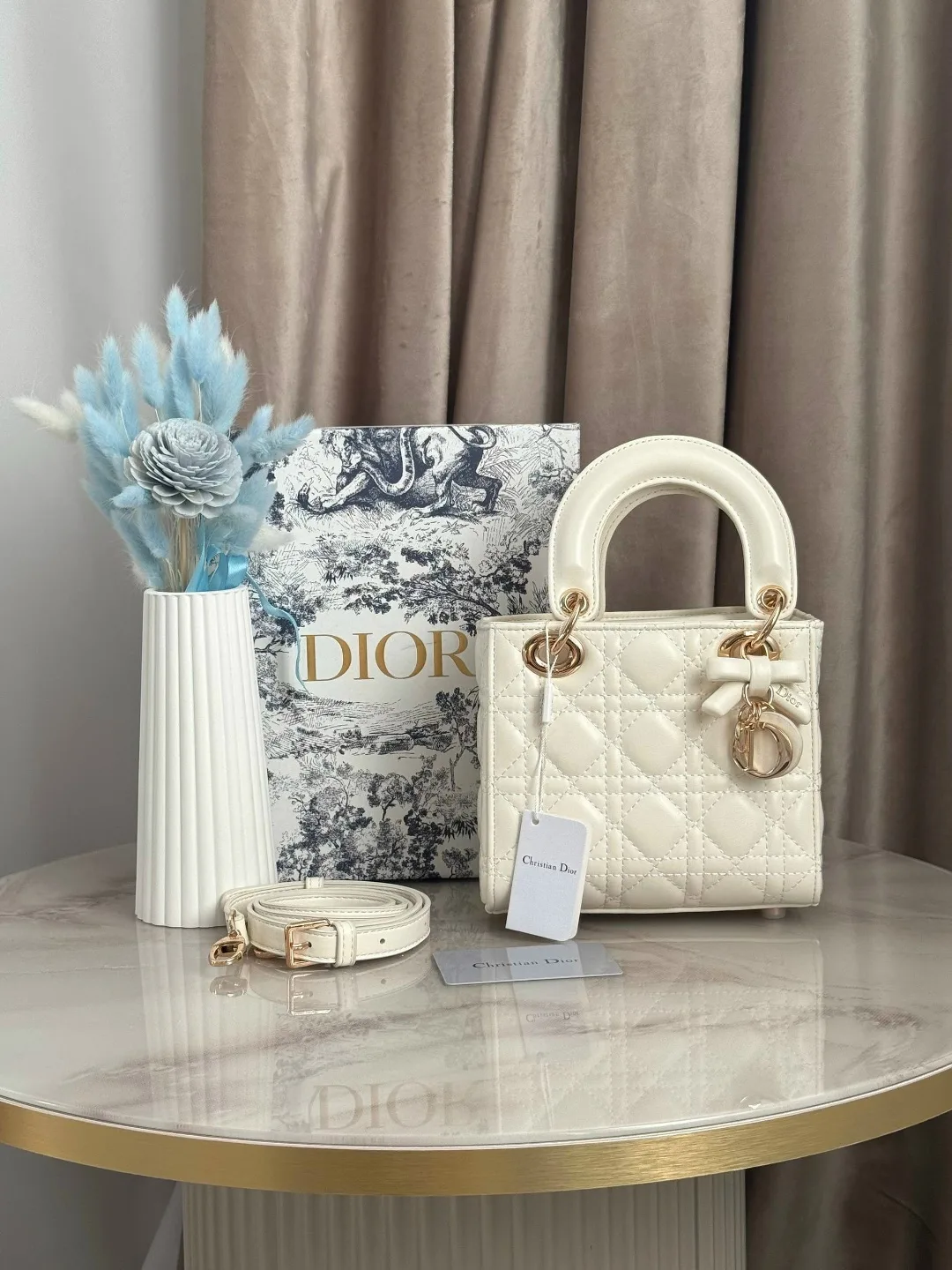 DIOR сумка из экокожи — фото 1