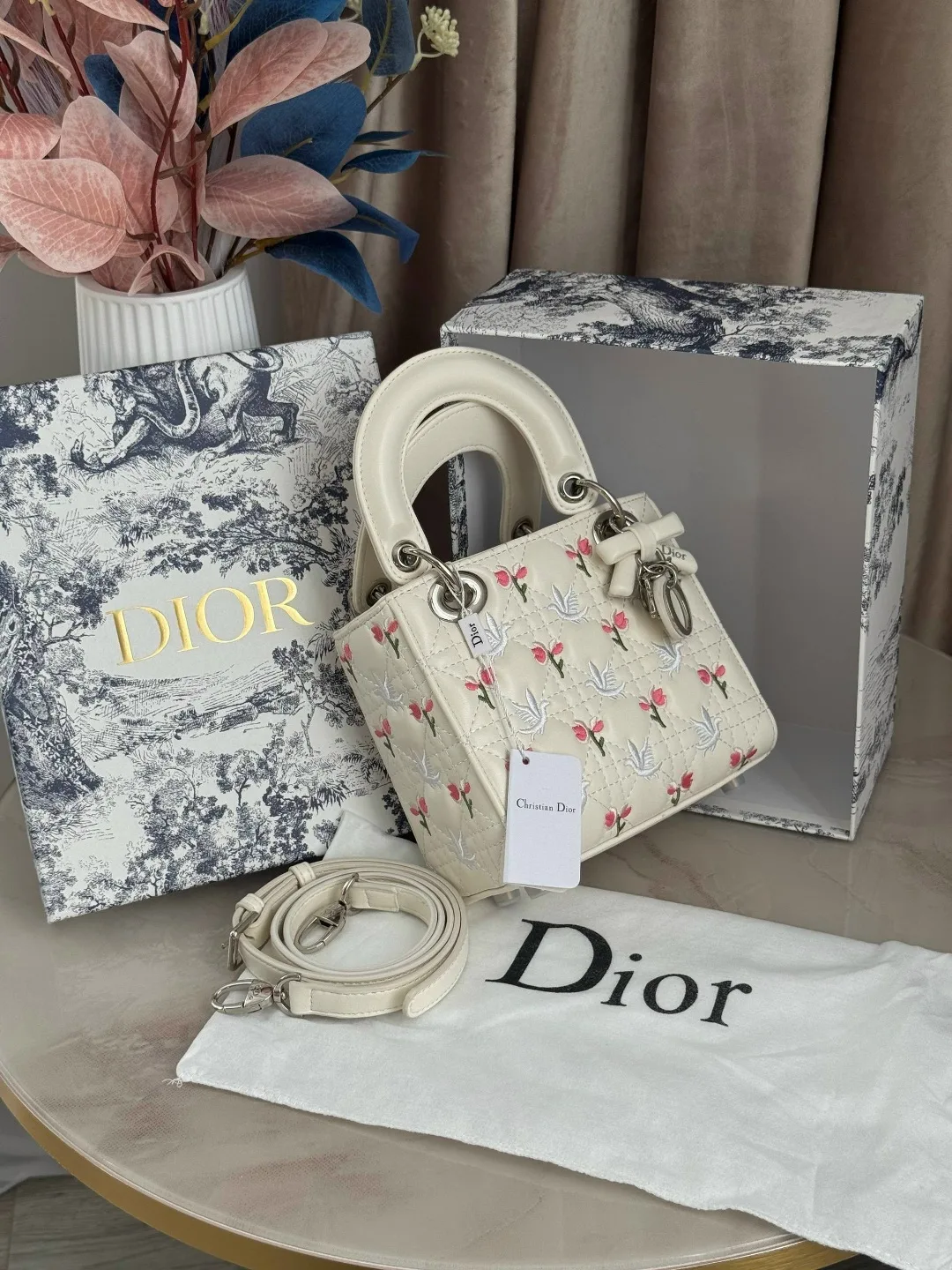 DIOR сумка из экокожи — фото 4