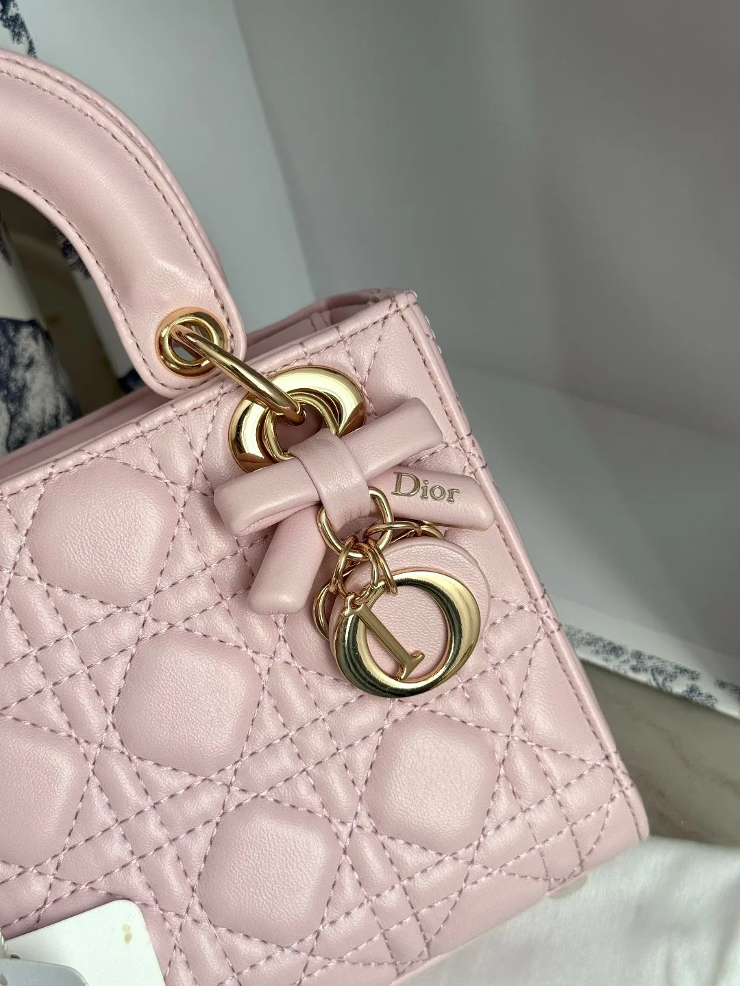 DIOR сумка из экокожи — фото 7