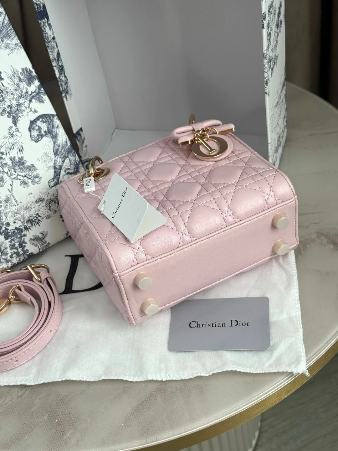 DIOR сумка из экокожи — фото 8